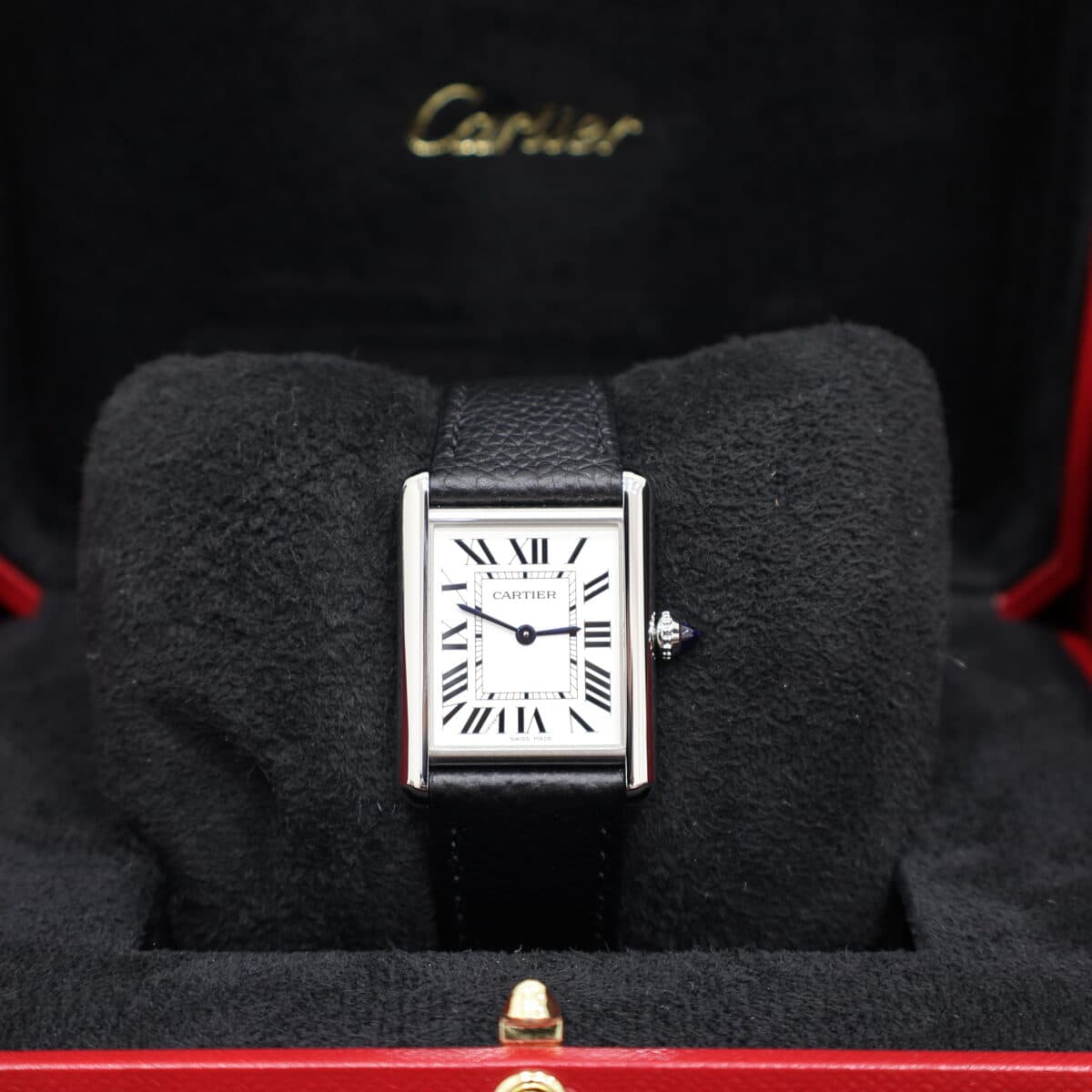 Cartier Tank Must Large Steel WSTA0109 Front