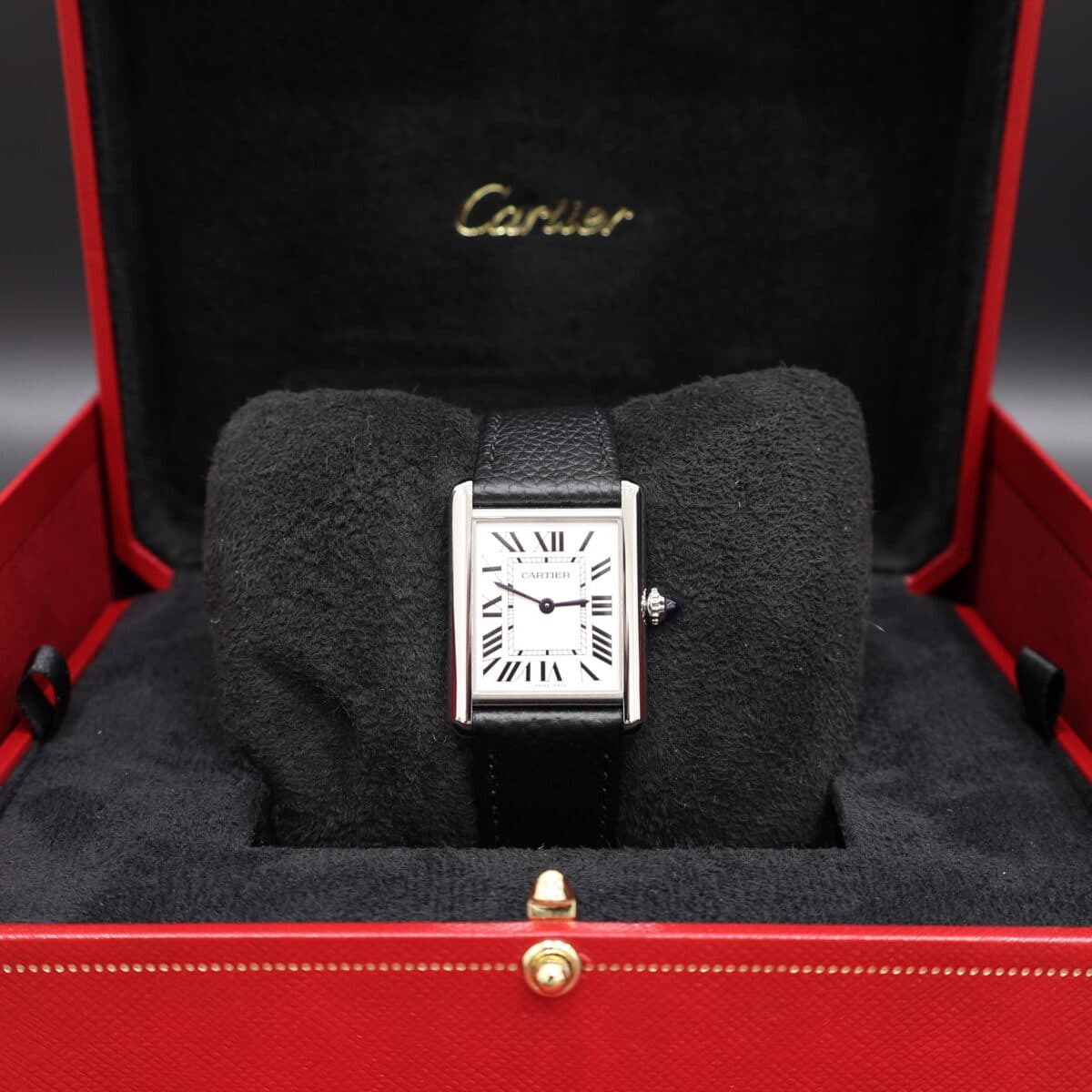 Cartier Tank Must Large Steel WSTA0109 Front 2